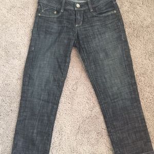 BEBE Charlotte Slim Crop Jeans